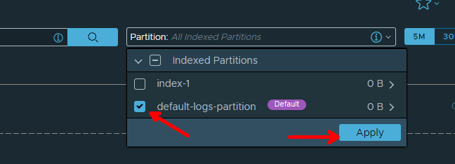 Default partition